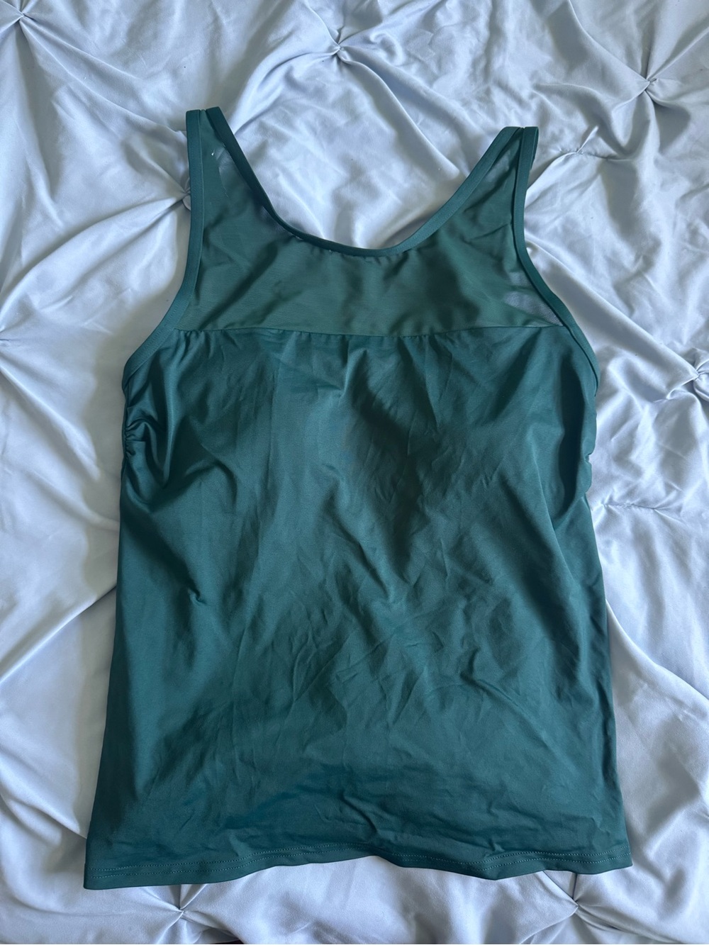 Lands' End Deep Green Tankini